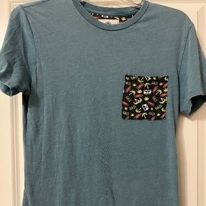 Sea-green Rad Pocket T-Shirt